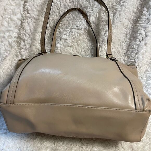 Coach F25667  Peyton Crossgrain Leather sand large Tote bag  gold tone hardwares - Picture 6 of 14